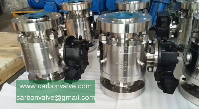 forged trunnion ball valve