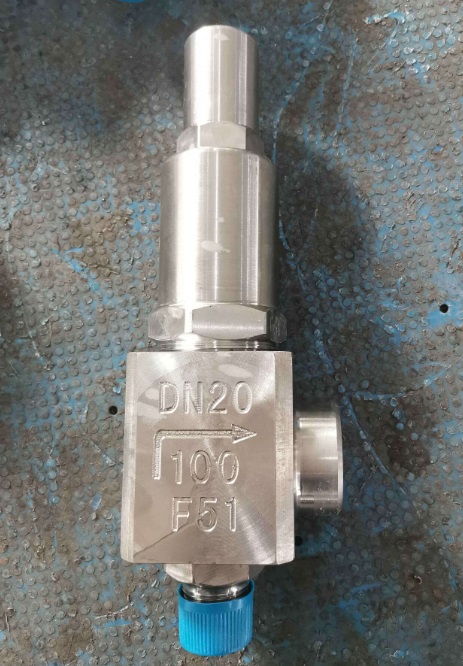 Safety valve in forged duplex steel A182-F51