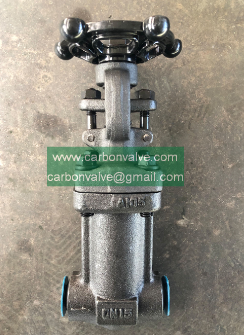 Pressure sealed globe valve