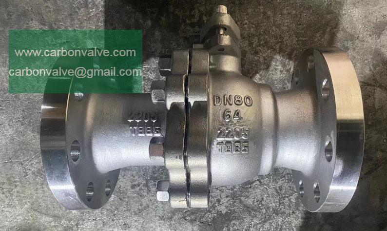 CARBONVALVE Duplex stainless steel ball valve