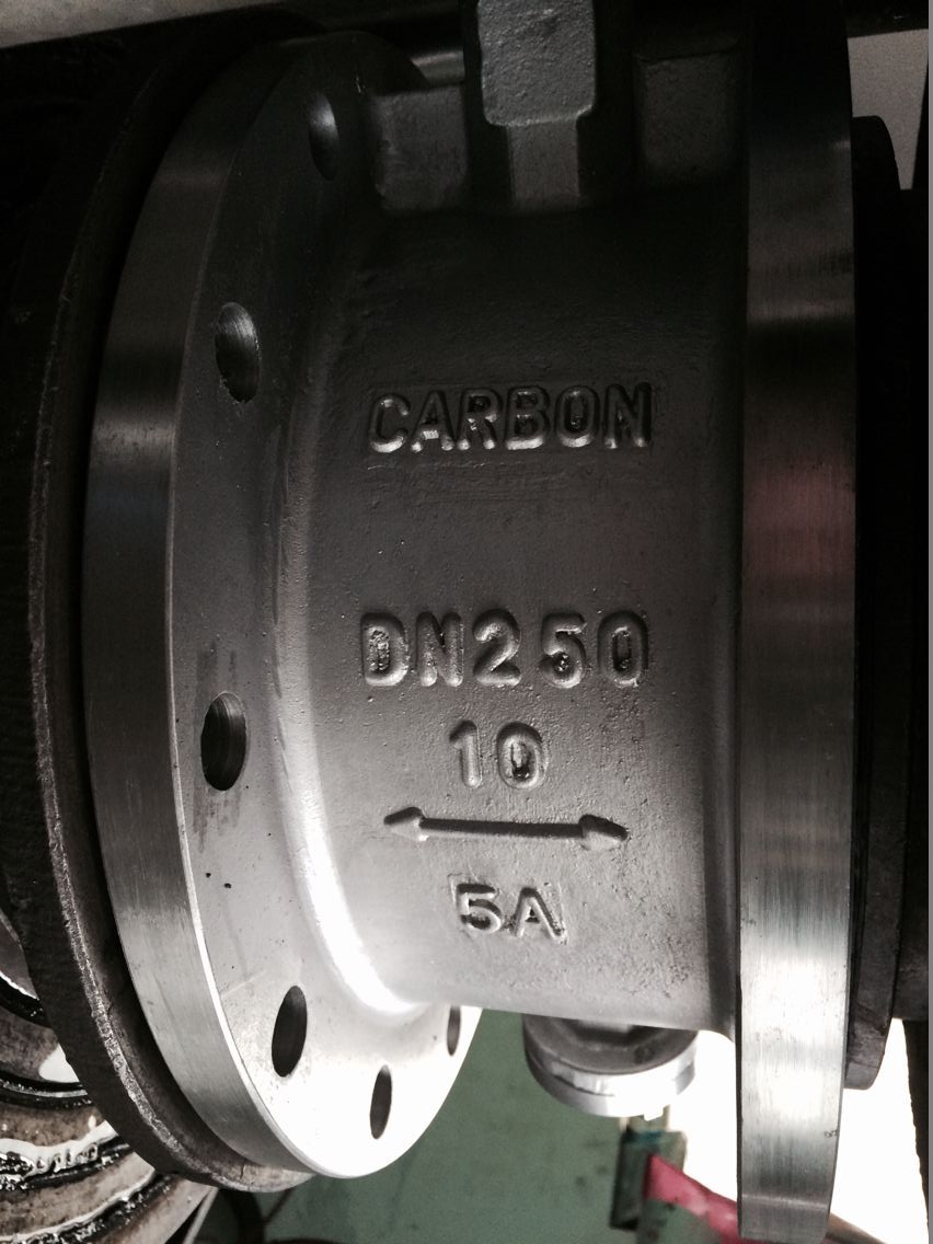 Duplex 4A 5A 2205 2507 butterfly valve CARBON